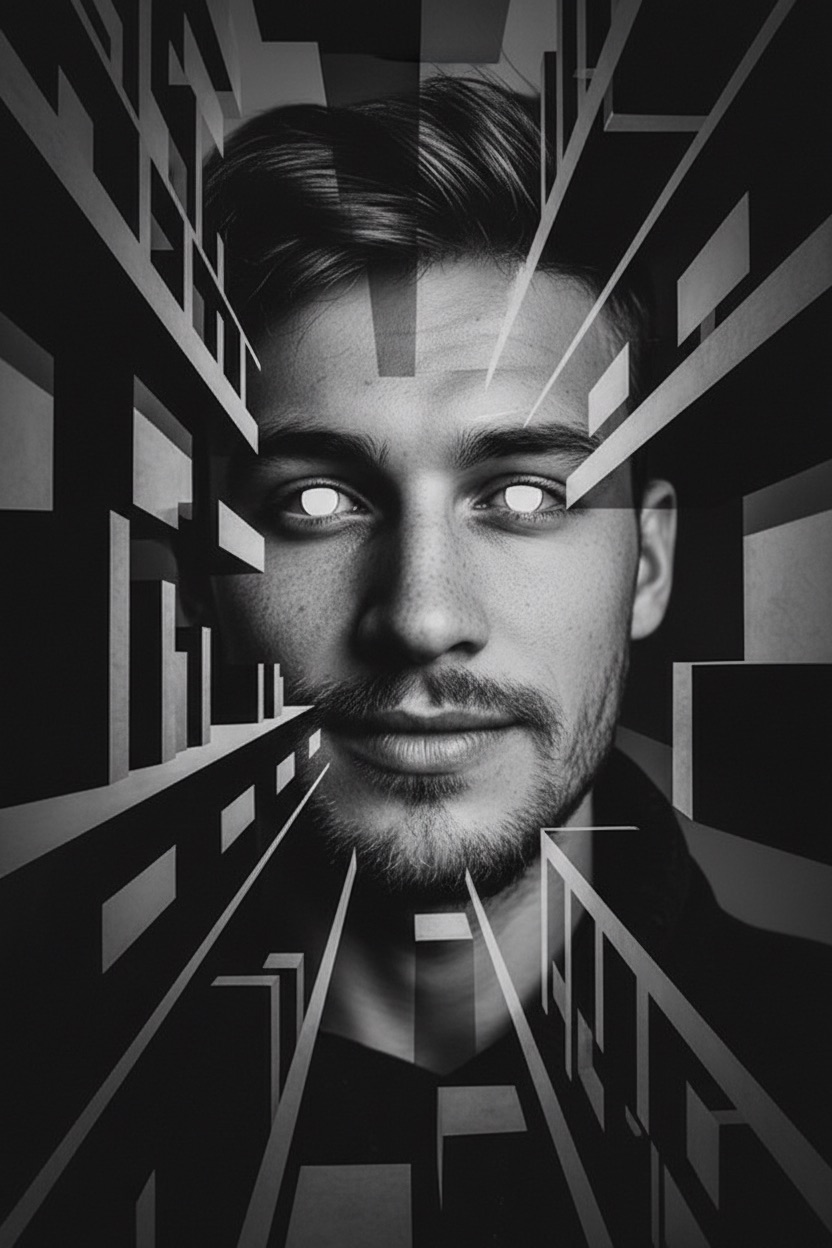 Абстрактный геометрический сюрреализм preview 2