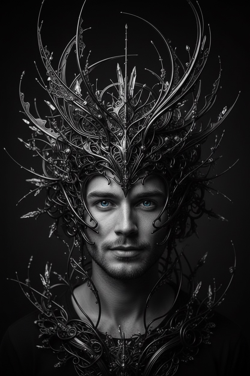 Абстрактный сюрреал-портрет preview 2