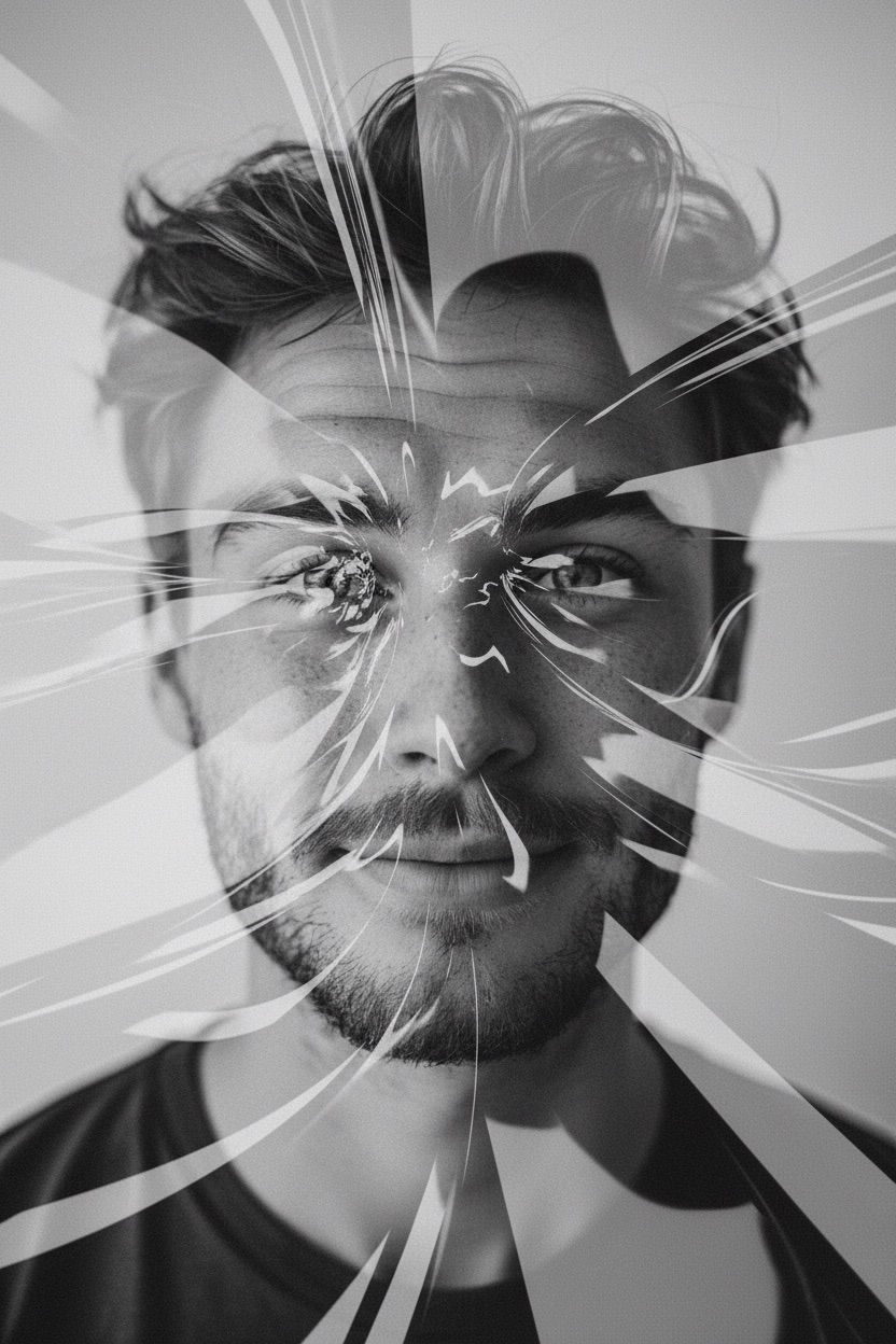 surreal_double_exposure_portrait preview 2