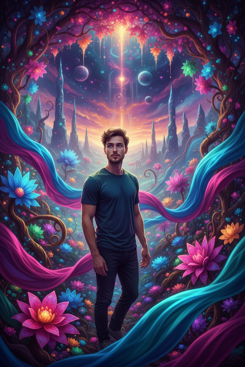 Яркий фэнтези-портрет preview 2