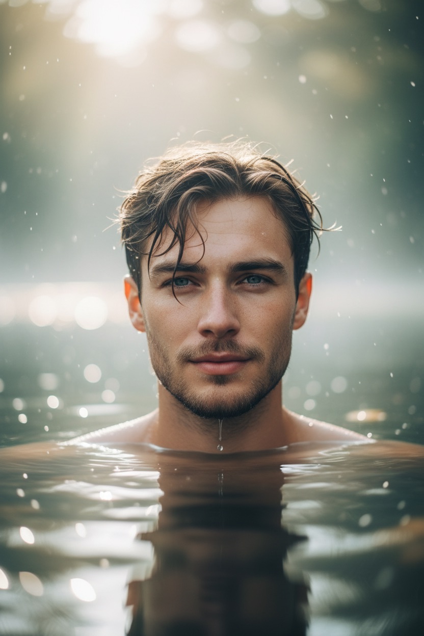 Эфирный водный портрет preview 2