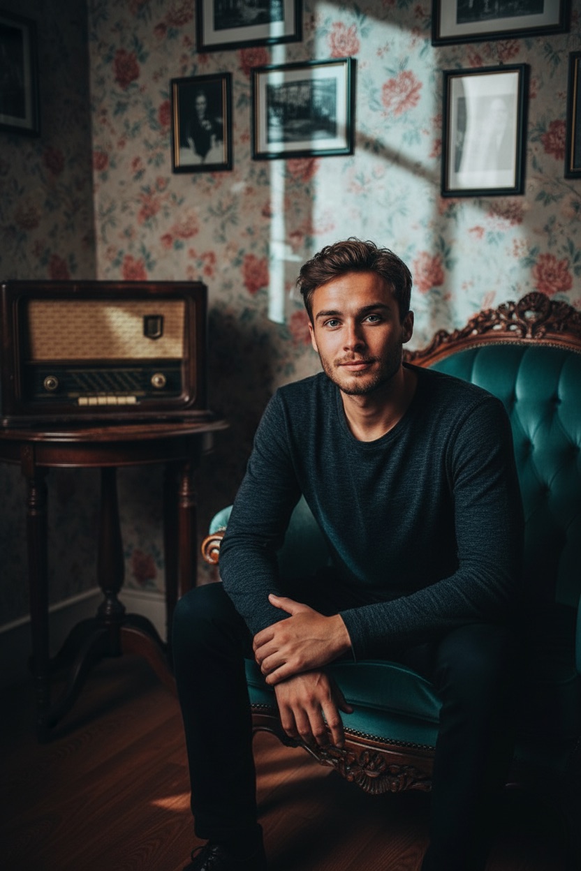 retro_room_with_gelled_lighting preview 2