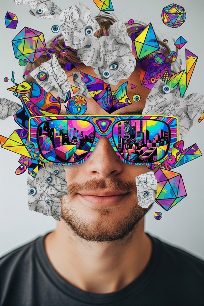 Сюрреалистичный ретро-коллаж preview 2