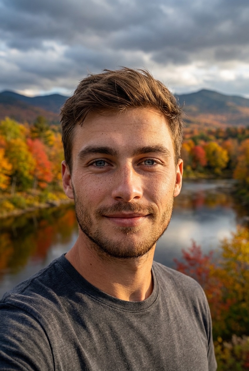 Dramatic Autumn Landscape preview 2