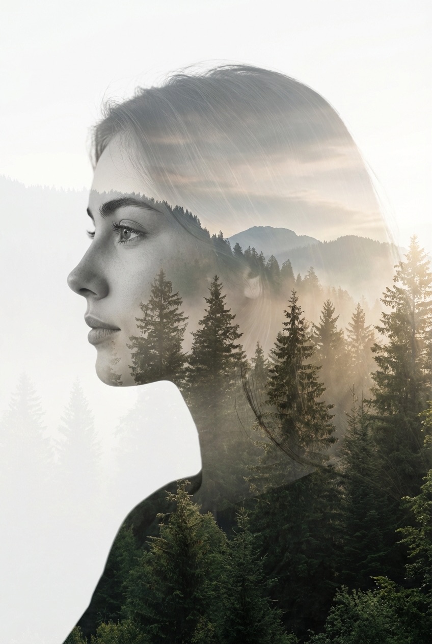 Forest Double Exposure preview 1