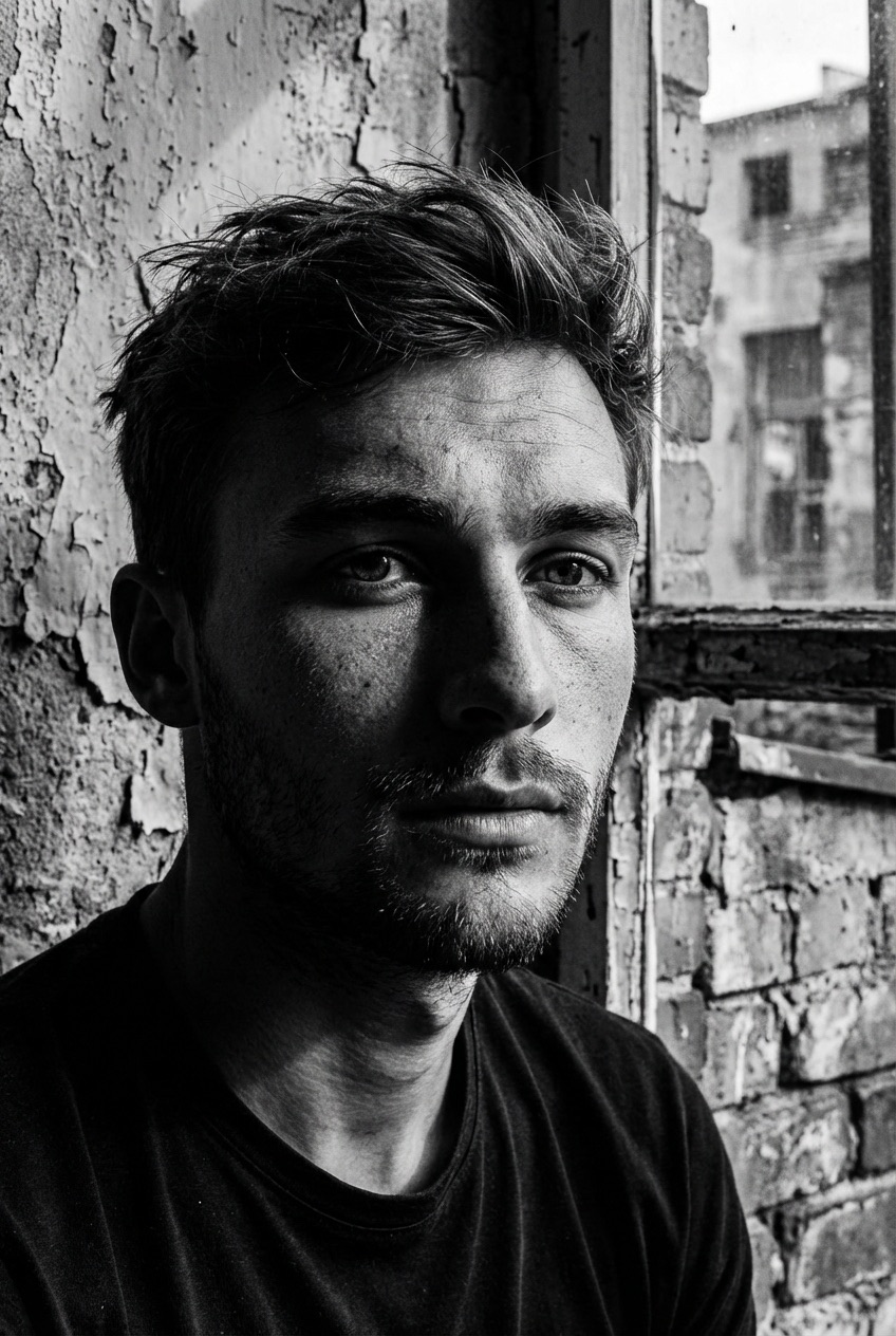 Фактурный городской портрет preview 2