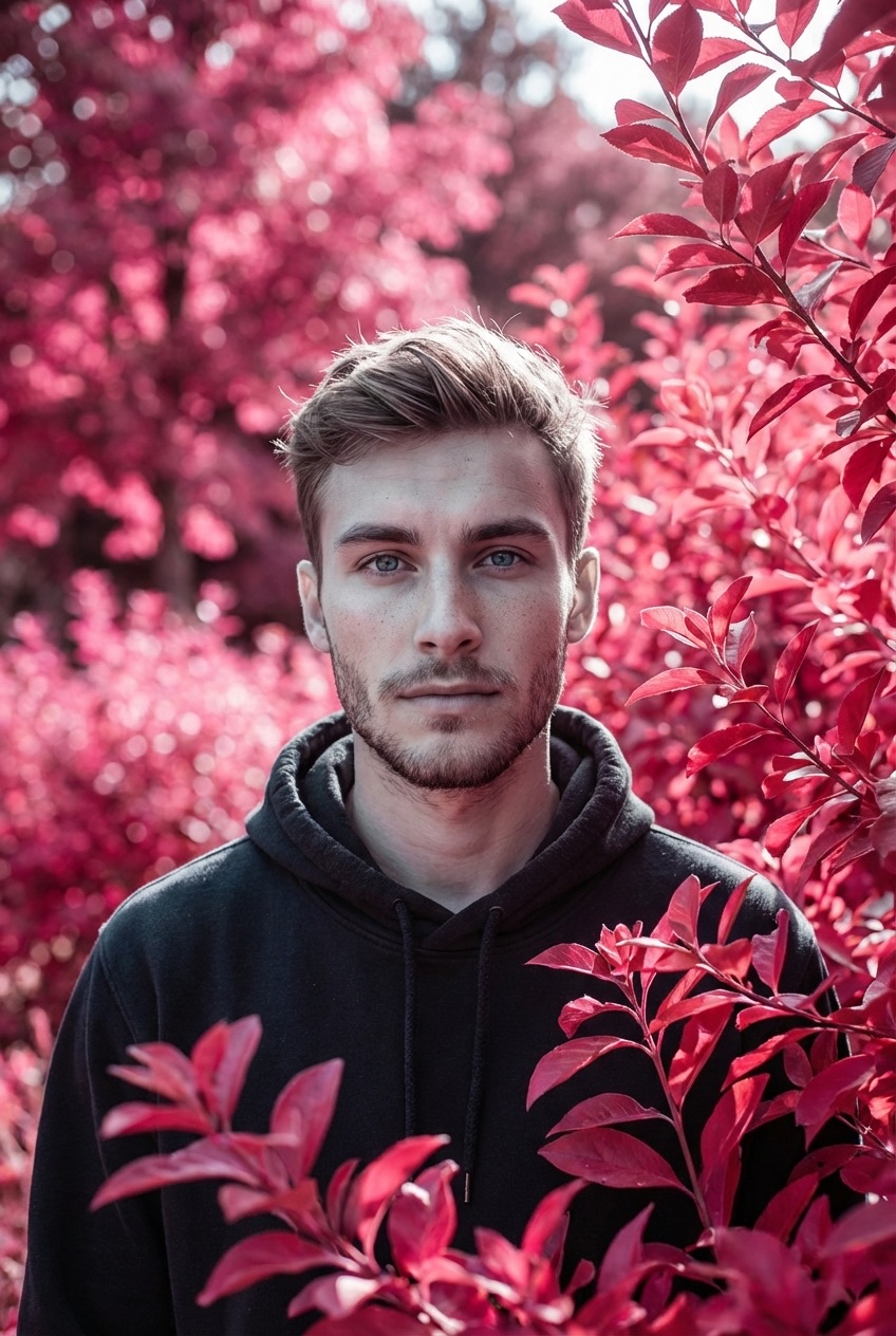 Колоризированный ИК-пейзаж preview 2