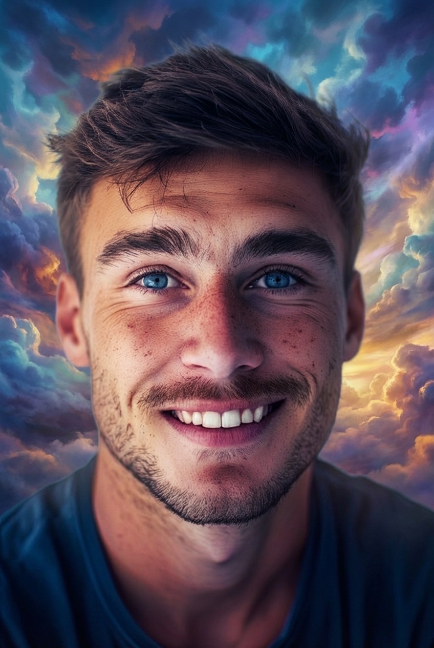 Яркие контрастные облака preview 2