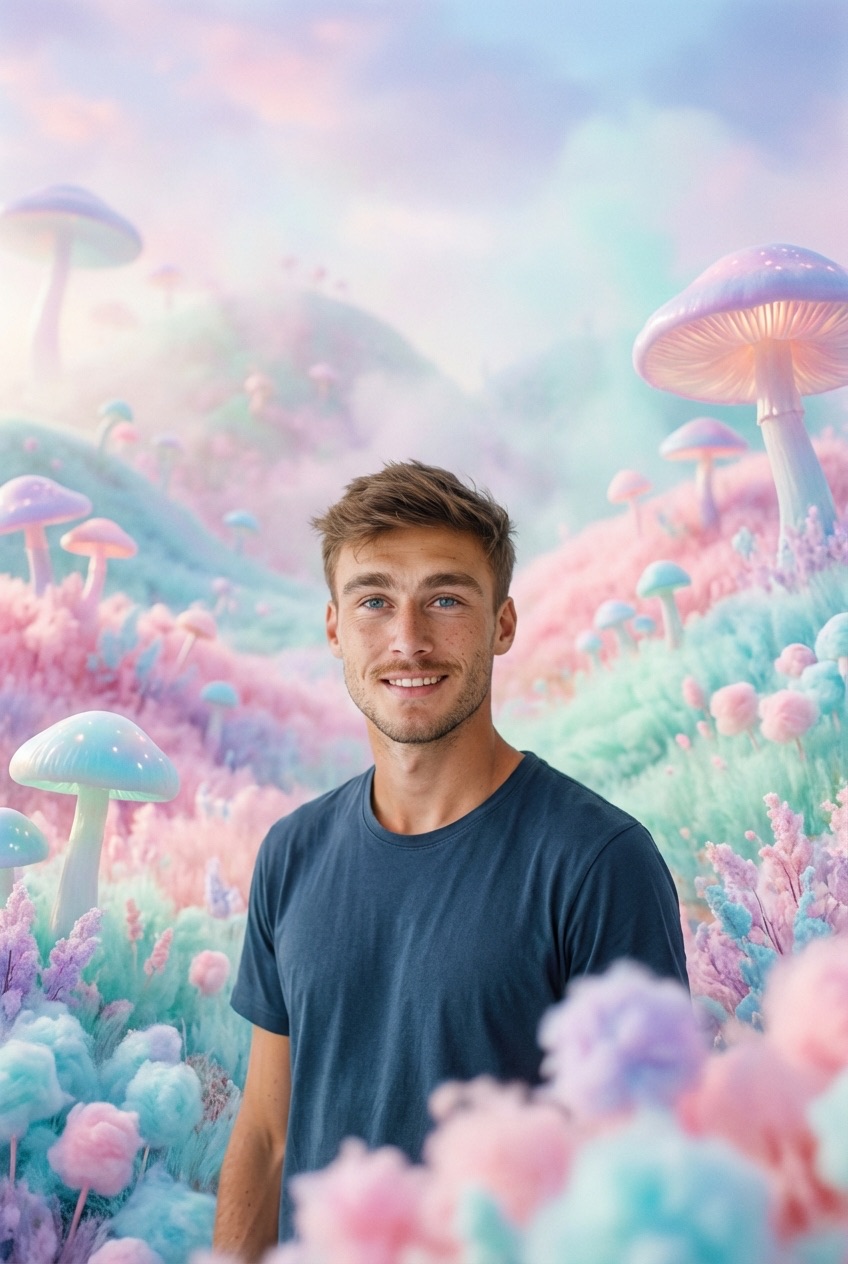 Дымчатый сказочный пейзаж preview 2