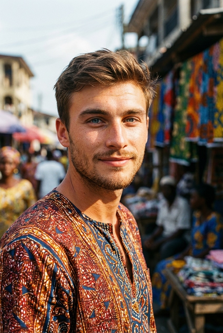 Vibrant African Documentary Portrait preview 2